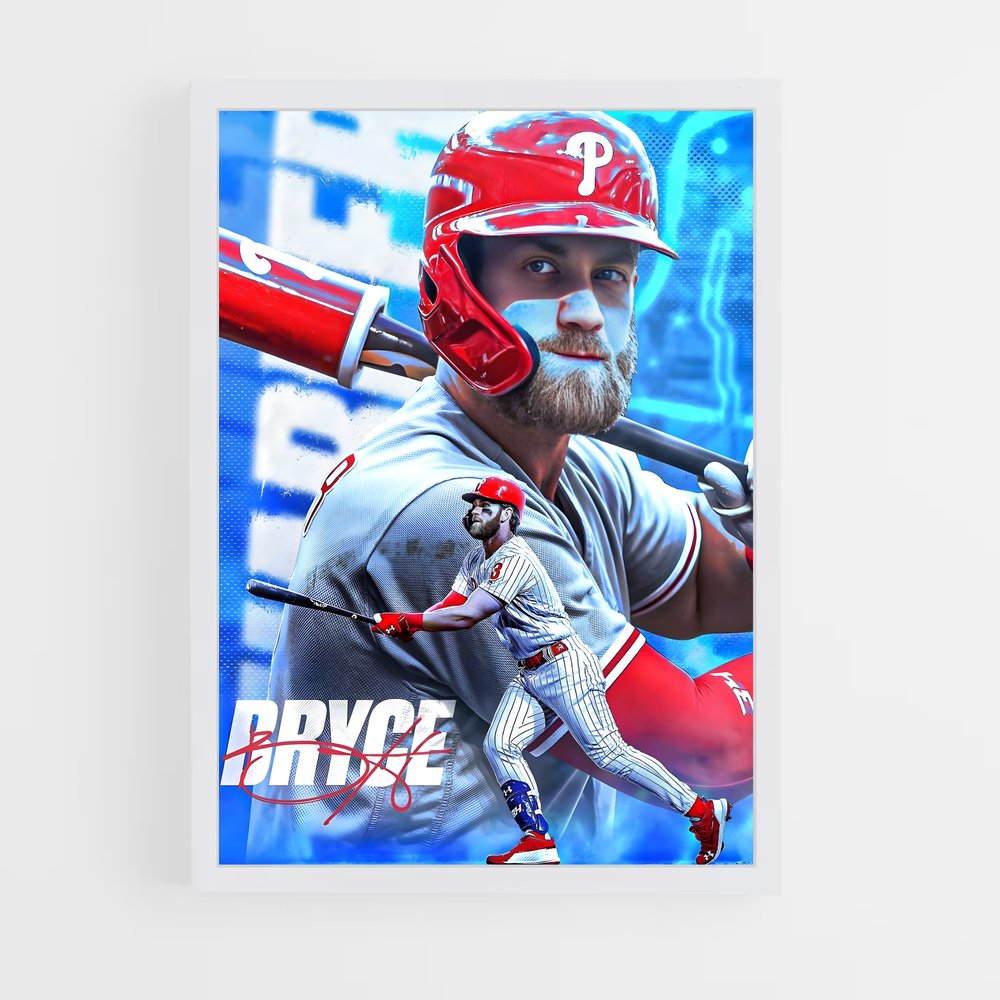 Poster Baseball Bryce (vue 3)