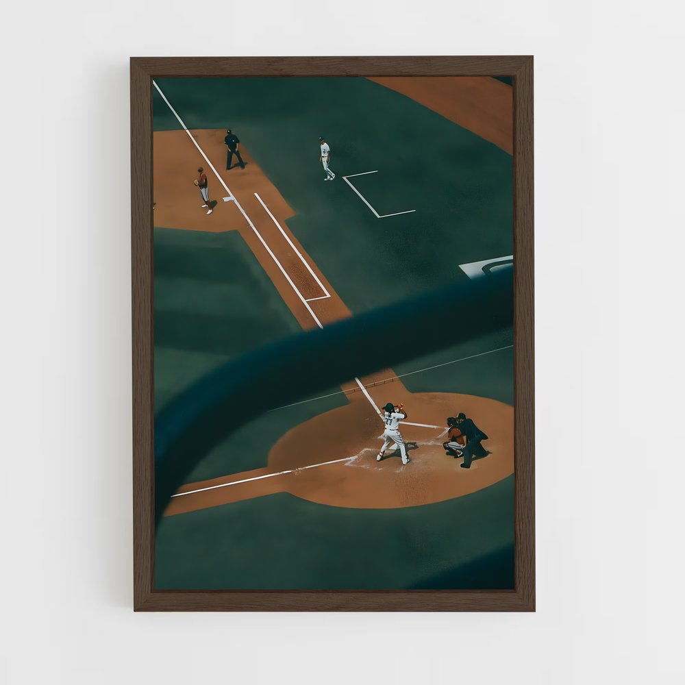 Poster Vintage Baseball (vue 5)