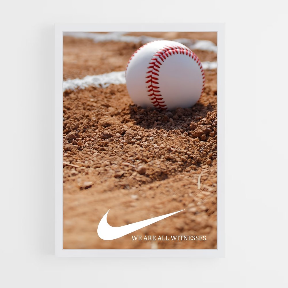 Poster We are all witnesses – affiche Baseball (vue 3)
