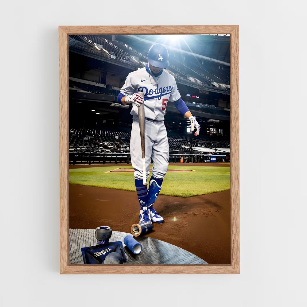 Poster Dodgers – affiche Baseball (vue 4)