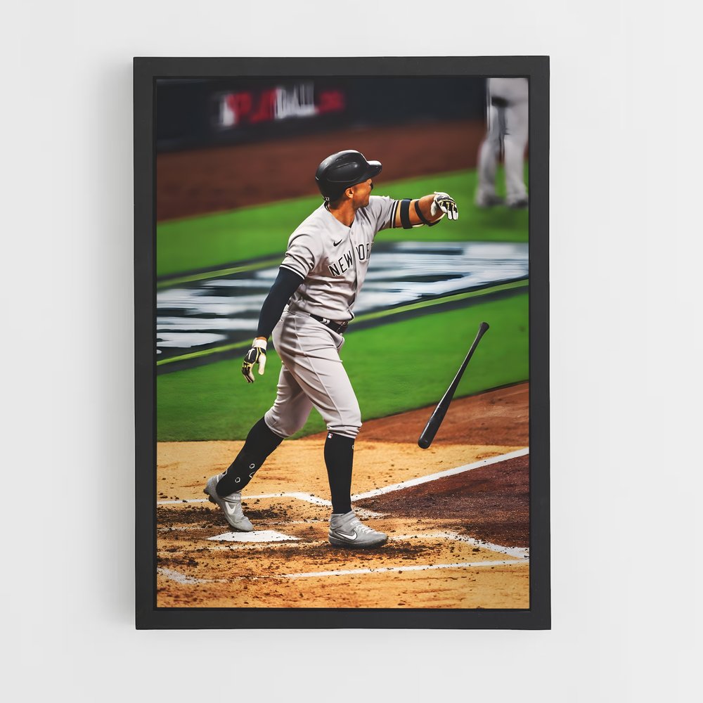 Poster Batte de Baseball (vue 2)