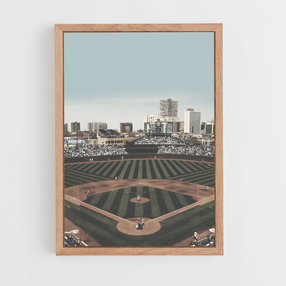 Poster Terrain de Baseball (vue 4)