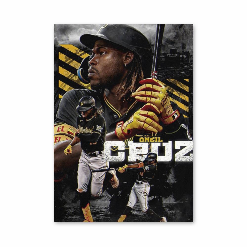 Poster Oneil Cruz – affiche Baseball