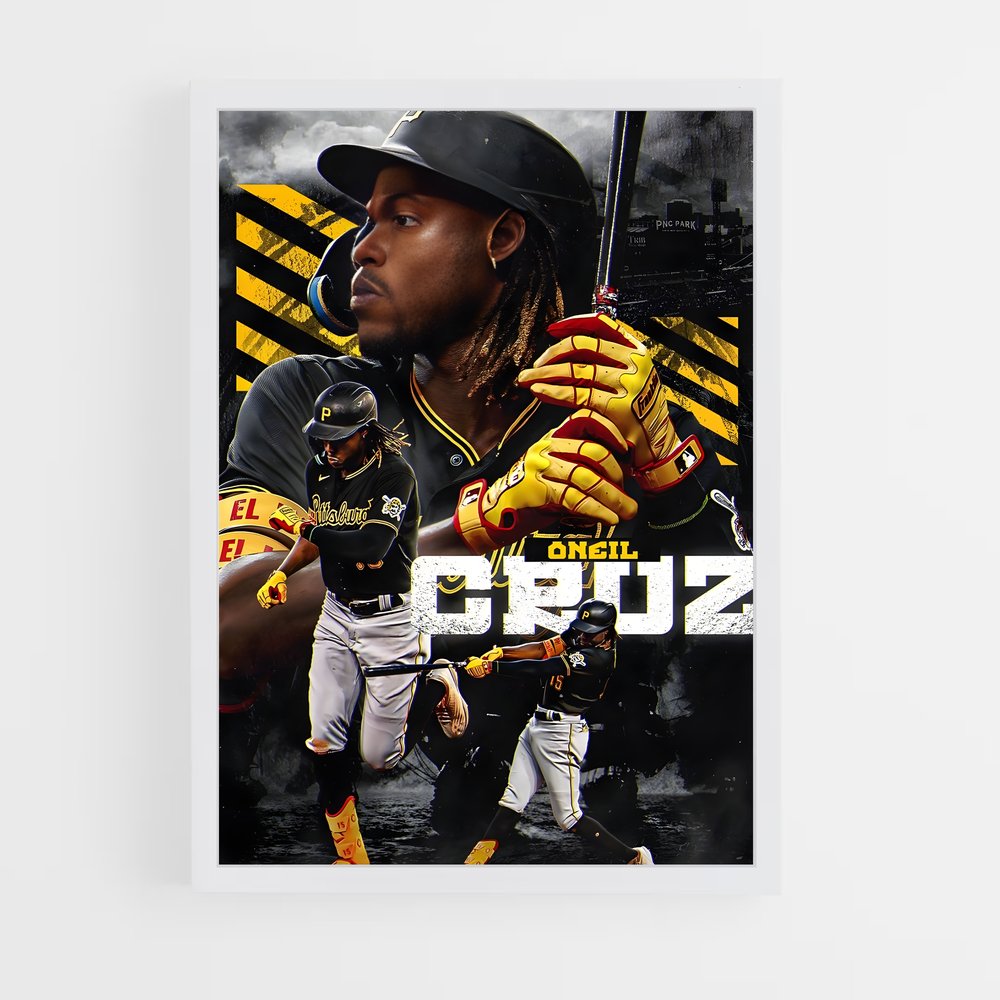 Poster Oneil Cruz – affiche Baseball (vue 3)