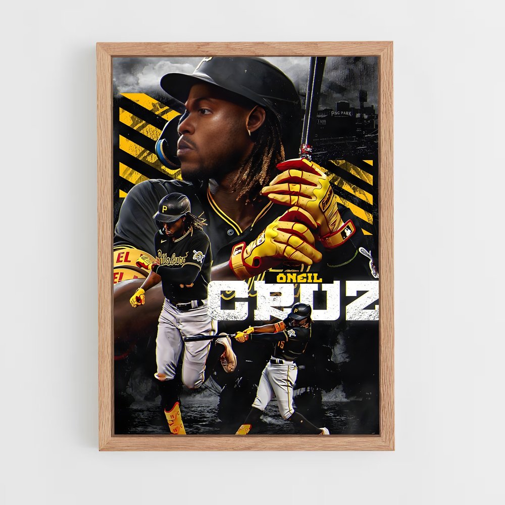 Poster Oneil Cruz – affiche Baseball (vue 4)