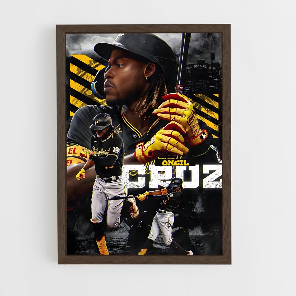 Poster Oneil Cruz – affiche Baseball (vue 5)