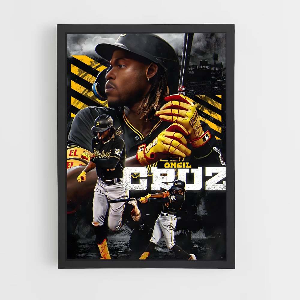 Poster Oneil Cruz – affiche Baseball (vue 2)