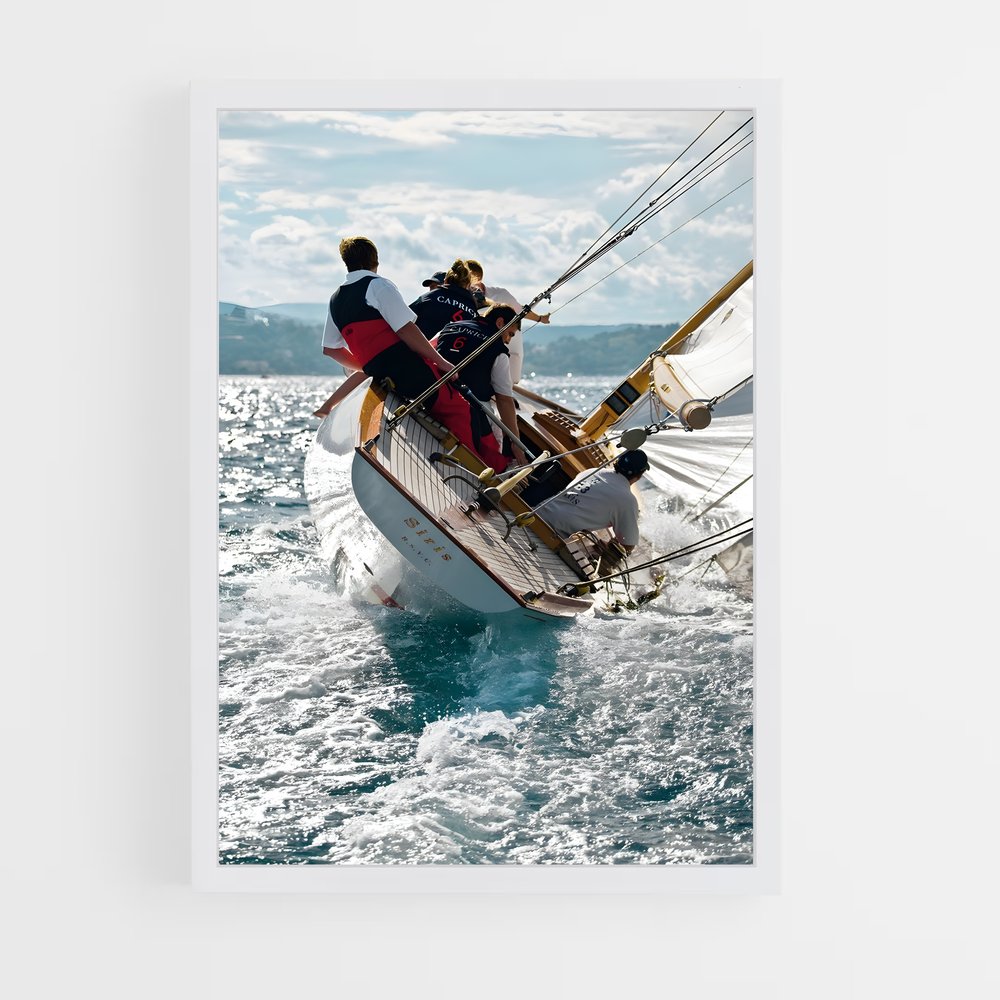 Poster Voilié – affiche Voiliers (vue 3)