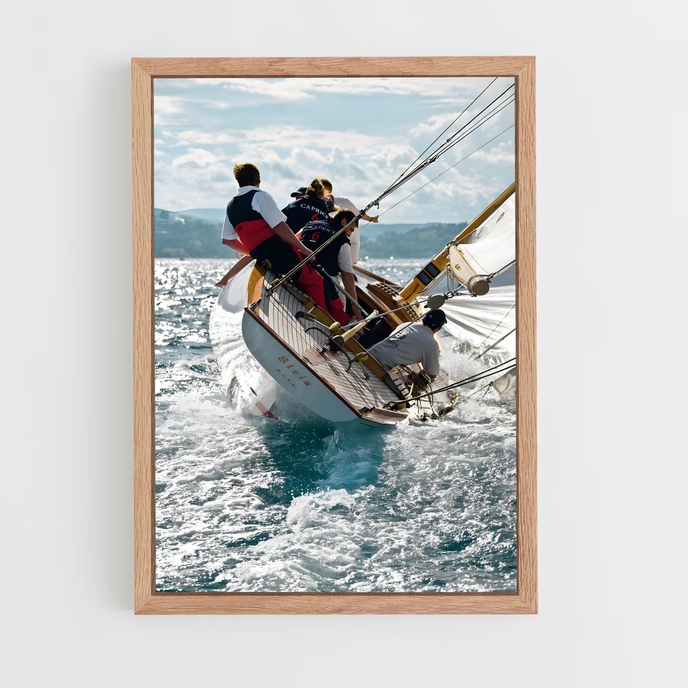 Poster Voilié – affiche Voiliers (vue 4)