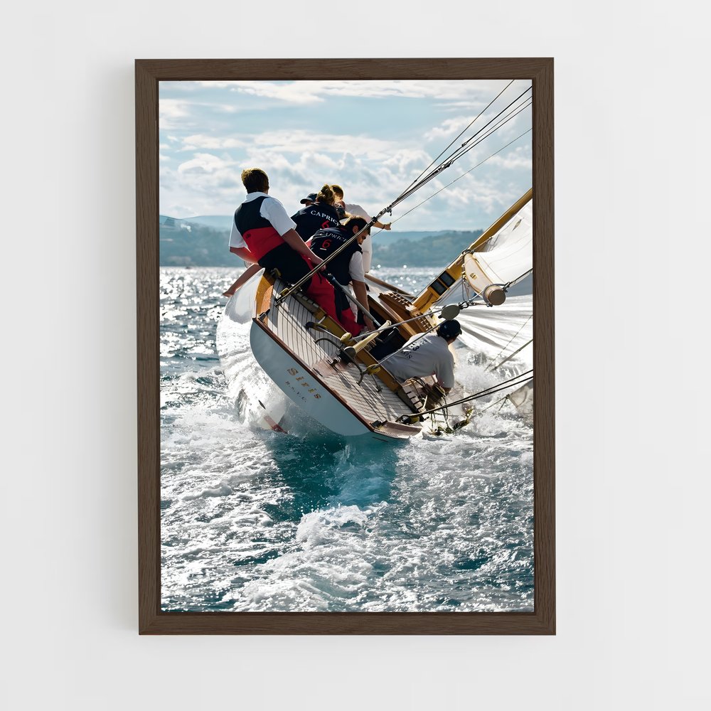 Poster Voilié – affiche Voiliers (vue 5)