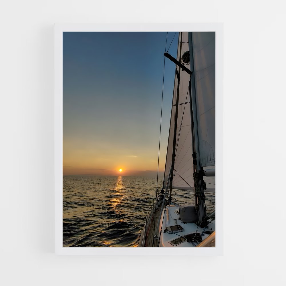 Poster Bateaux Aurore – affiche Voiliers (vue 3)