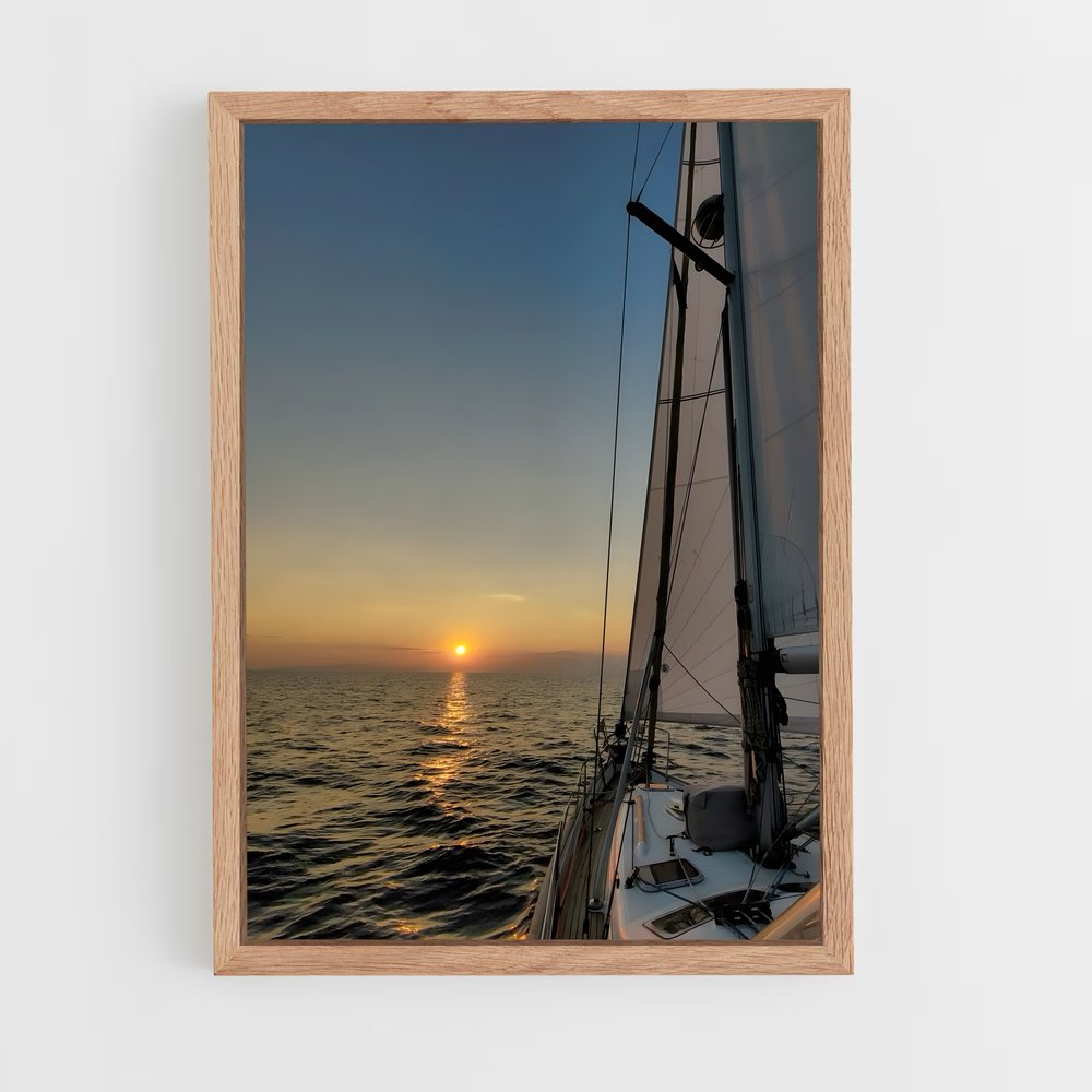 Poster Bateaux Aurore – affiche Voiliers (vue 4)