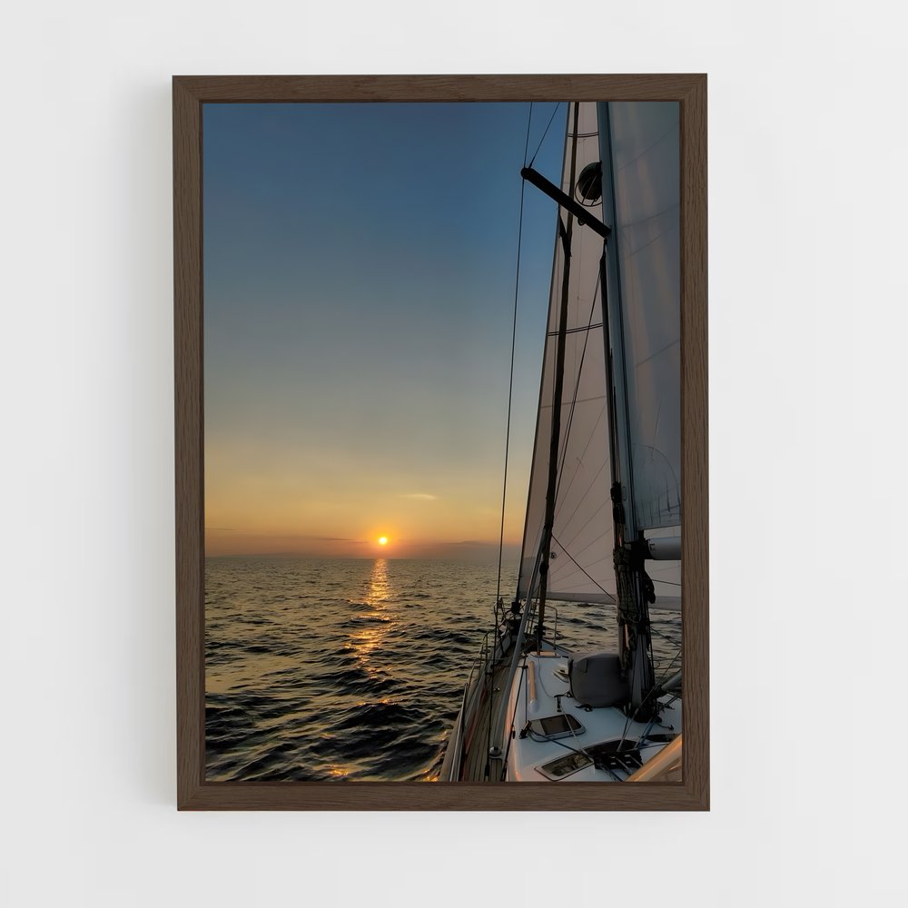Poster Bateaux Aurore – affiche Voiliers (vue 5)
