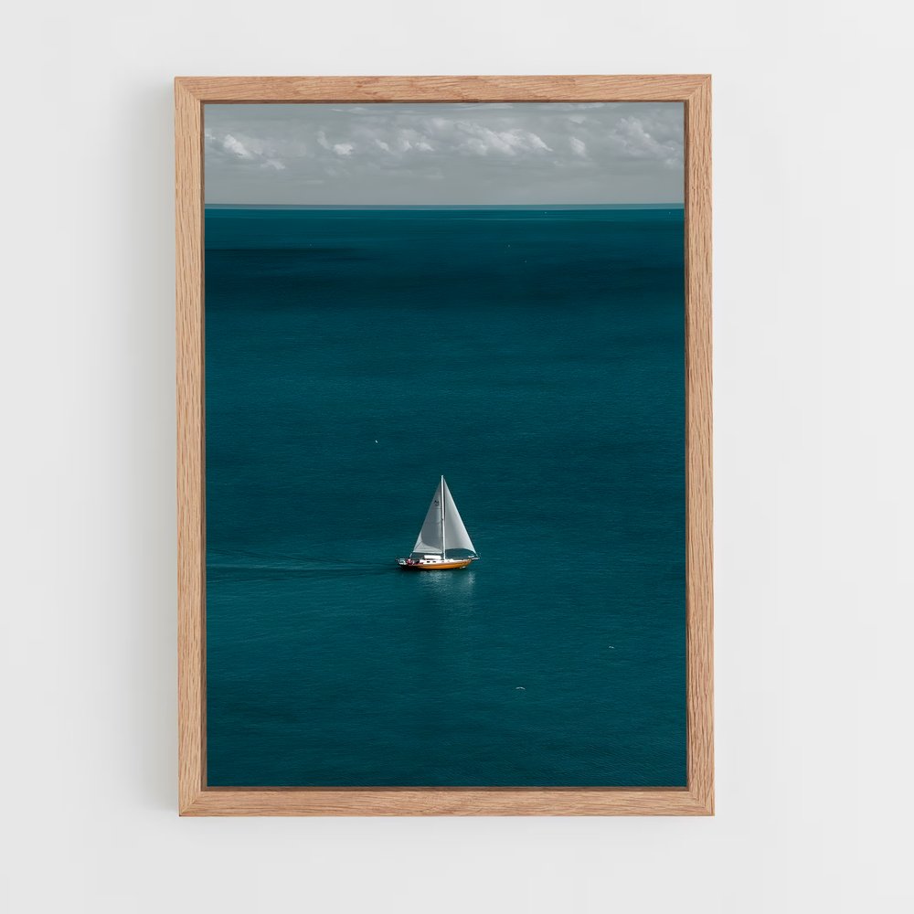 Poster Bateaux Océan – affiche Voiliers (vue 4)
