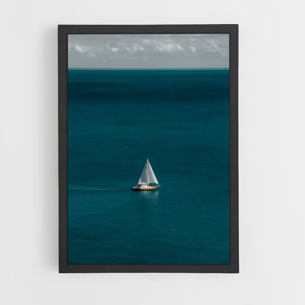 Poster Bateaux Océan – affiche Voiliers (vue 2)