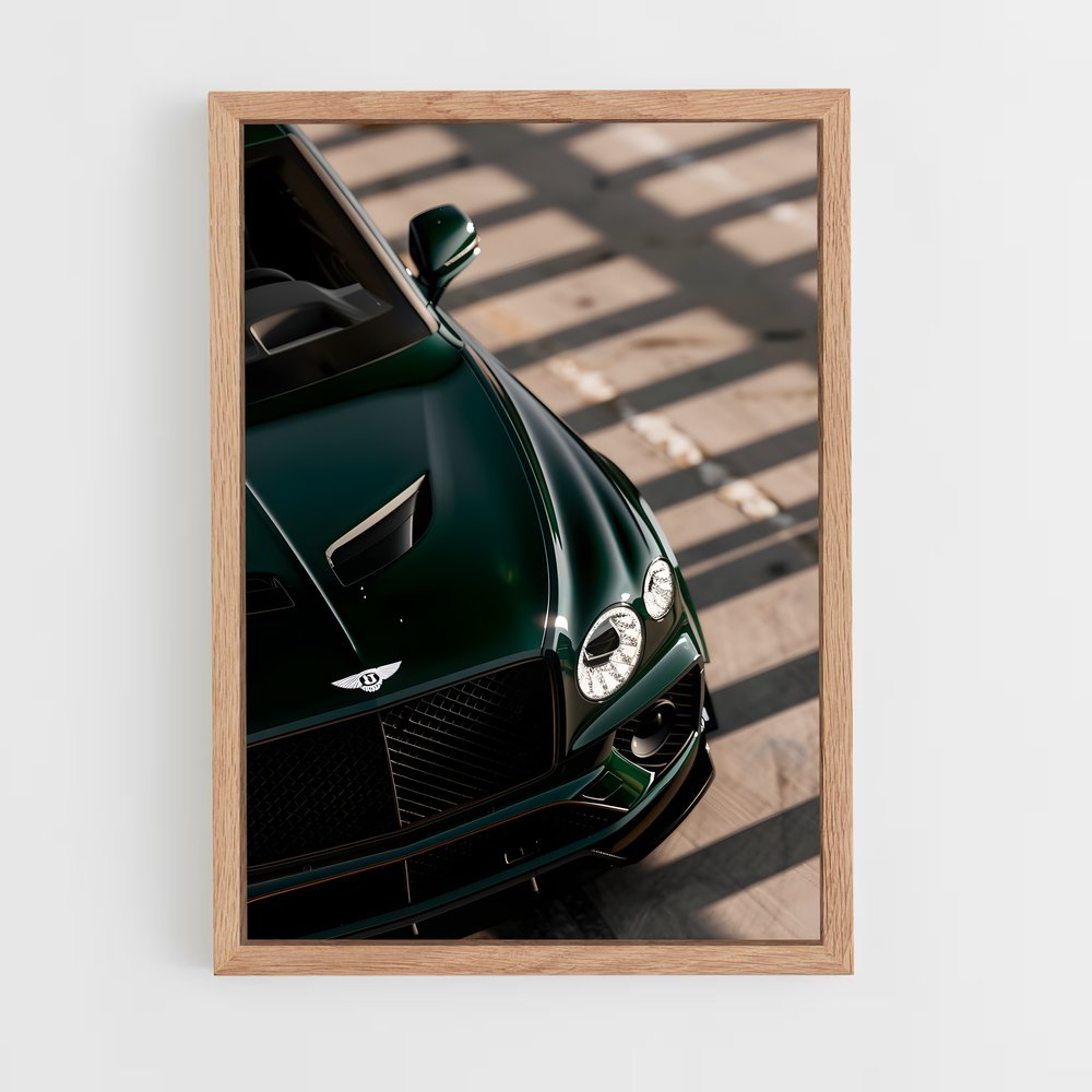 Poster Bentley Capot (vue 4)