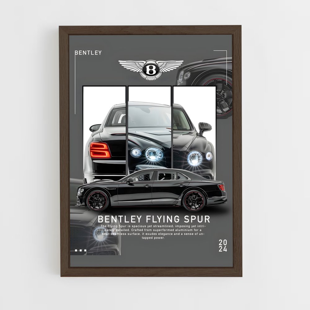 Poster Bentley Flying Spur (vue 5)
