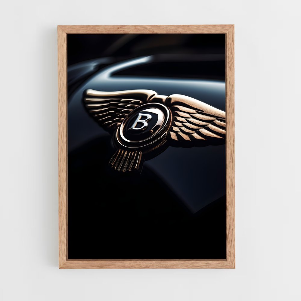 Poster Bentley Badge (vue 4)