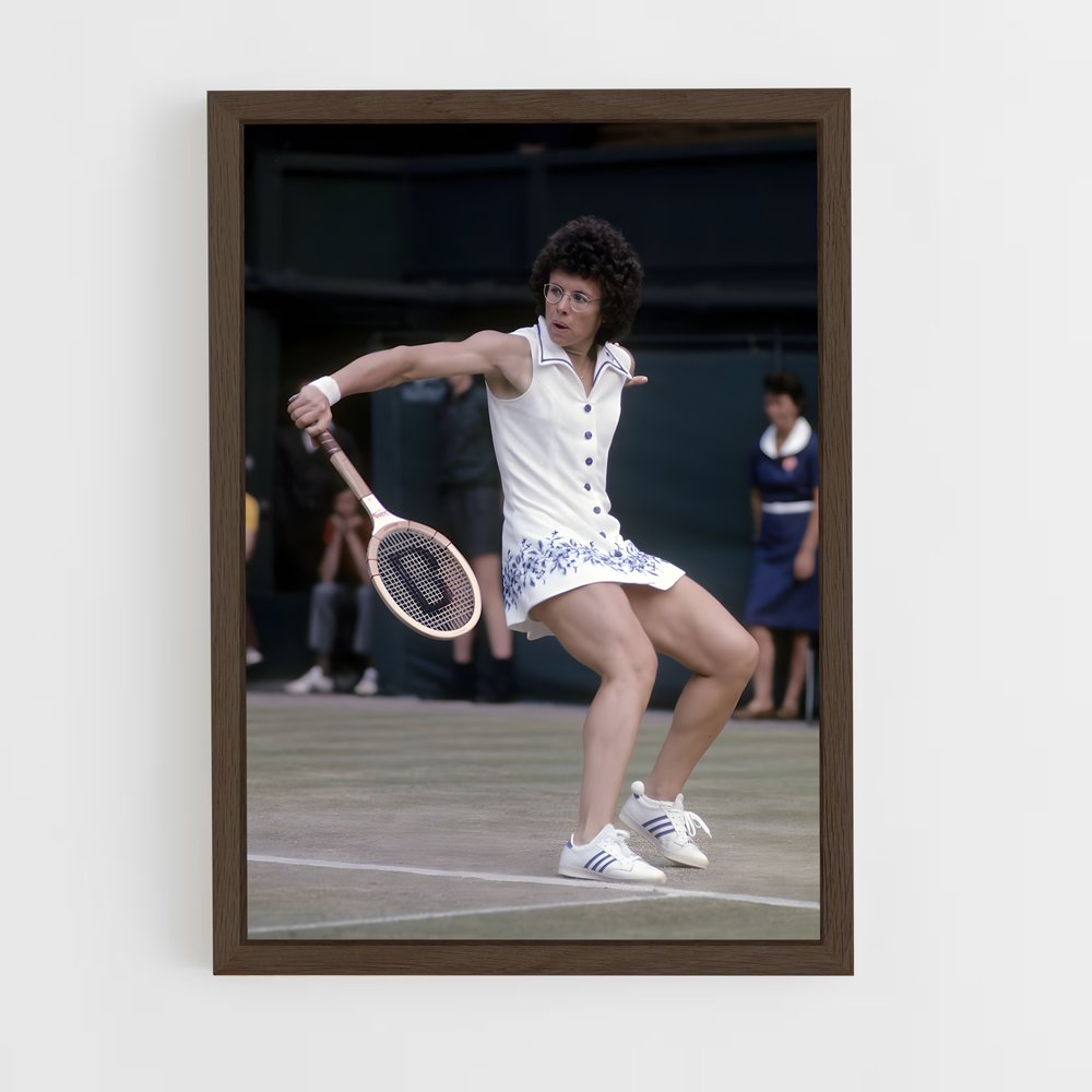 Poster Billie Jean King Tennis (vue 5)