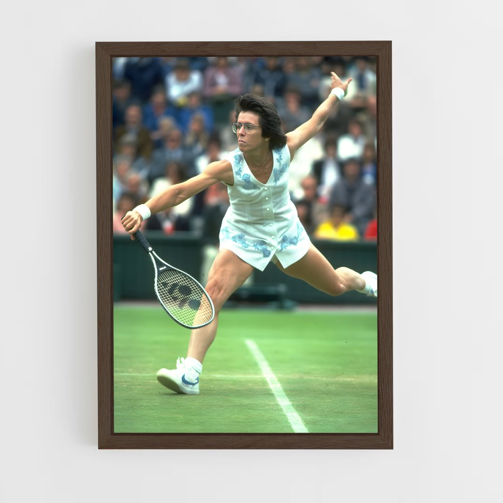 Poster Match Billie Jean King – affiche Tennis (vue 5)