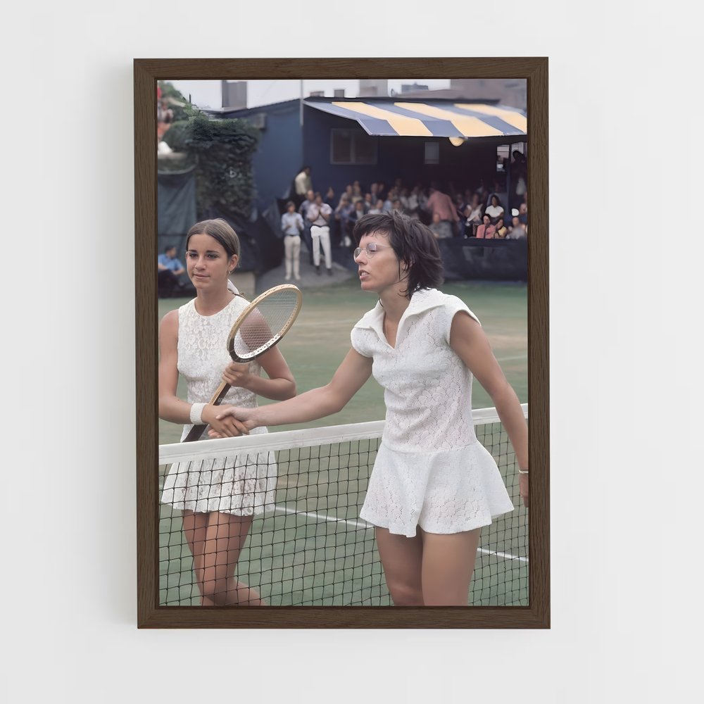 Poster Retro Billie Jean King – affiche Tennis (vue 5)