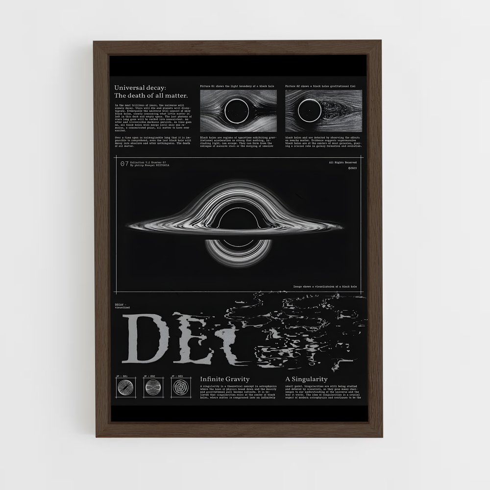 Affiche Trou Noir (vue 5)