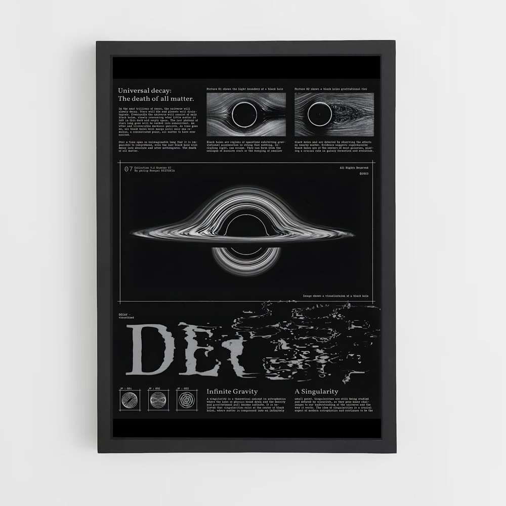 Affiche Trou Noir (vue 2)