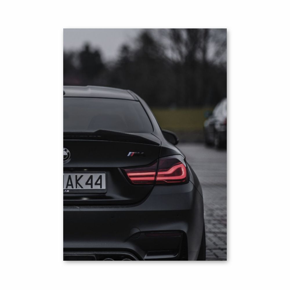 Poster BMW Série 3 Phare