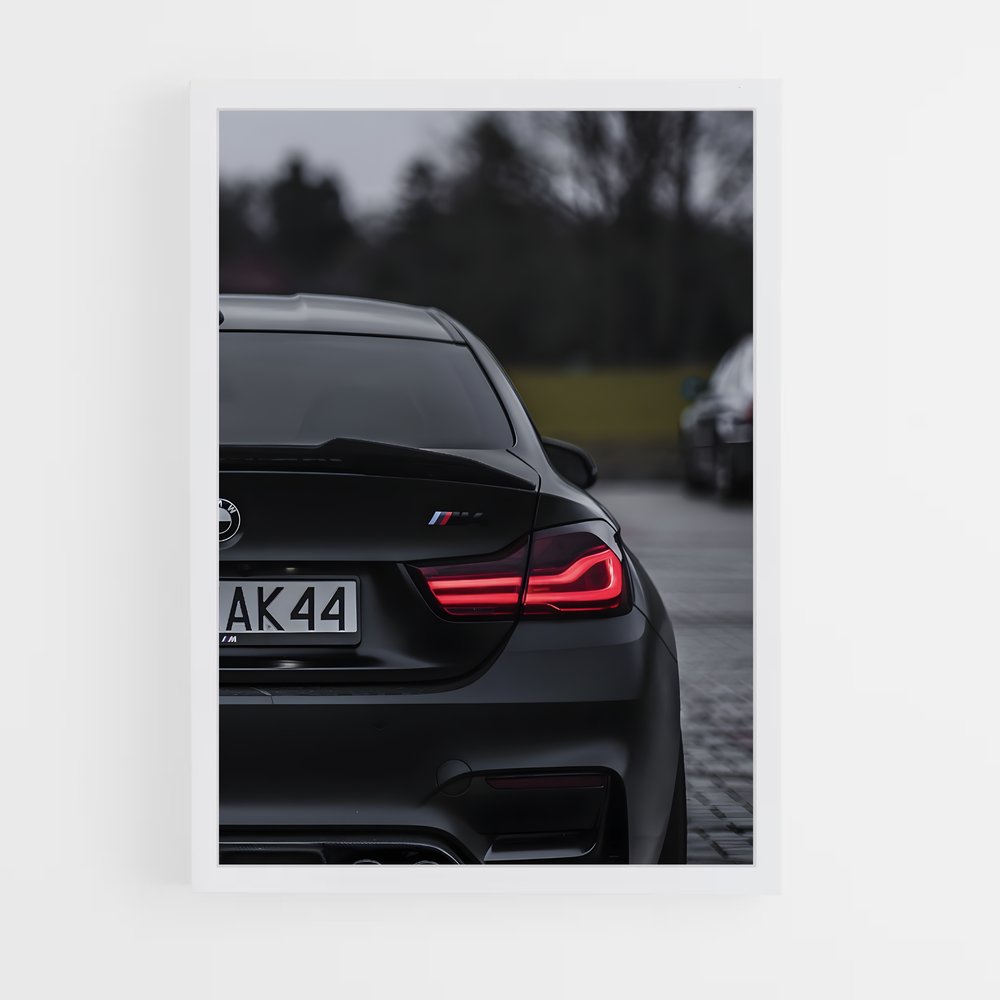 Poster BMW Série 3 Phare (vue 3)
