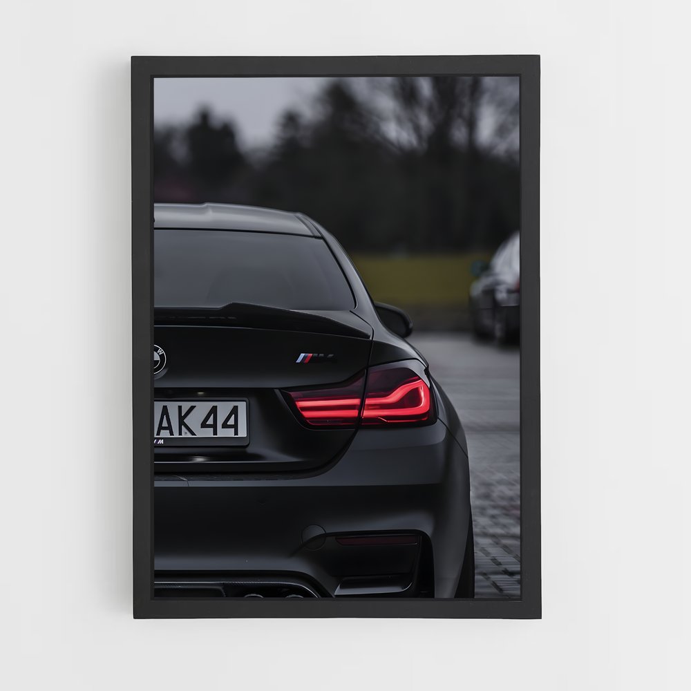 Poster BMW Série 3 Phare (vue 2)