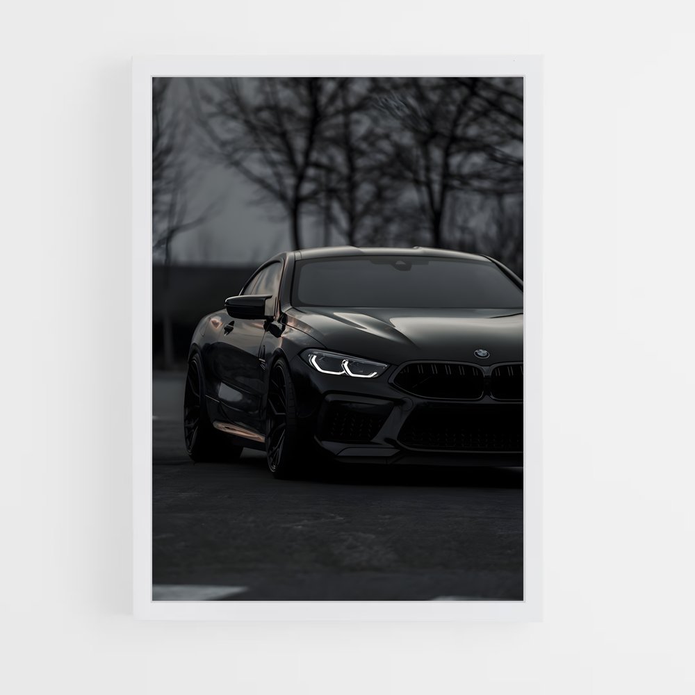 Poster BMW M8 (vue 3)