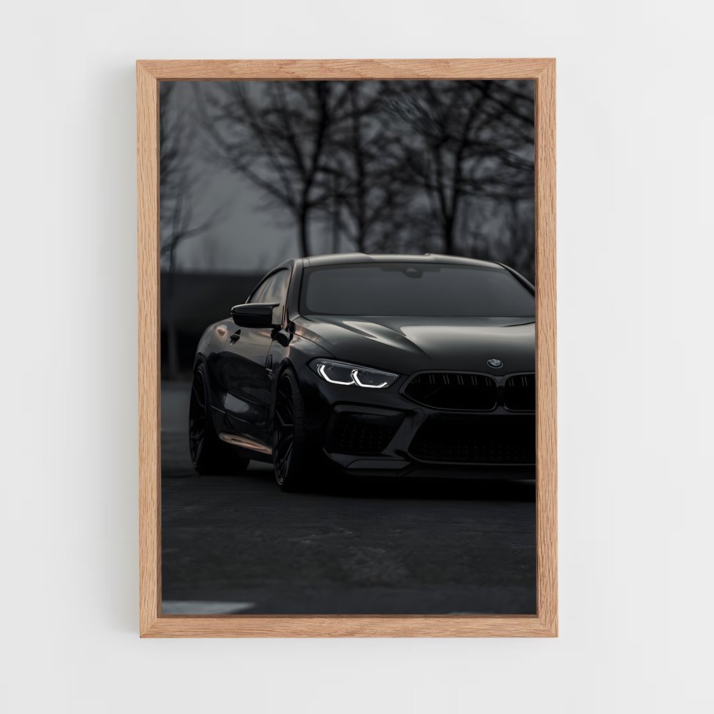 Poster BMW M8 (vue 4)