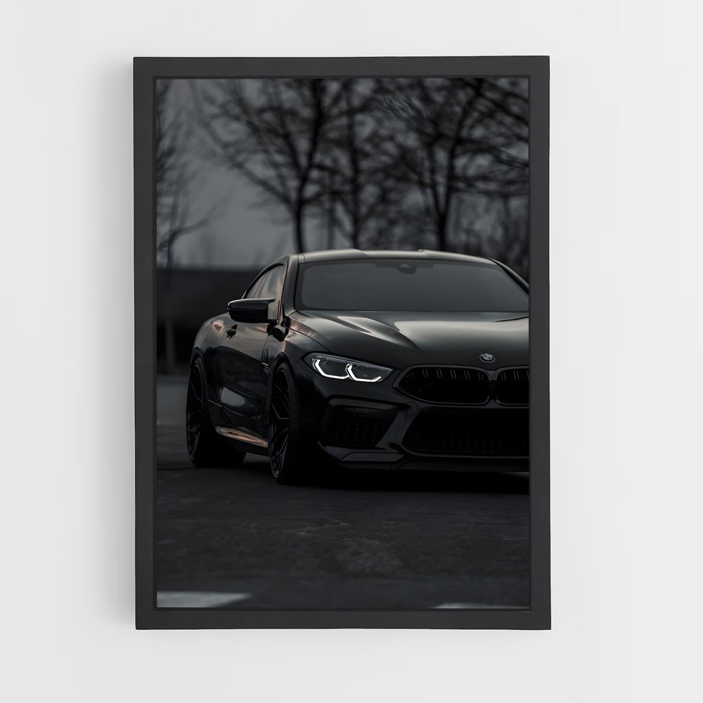 Poster BMW M8 (vue 2)