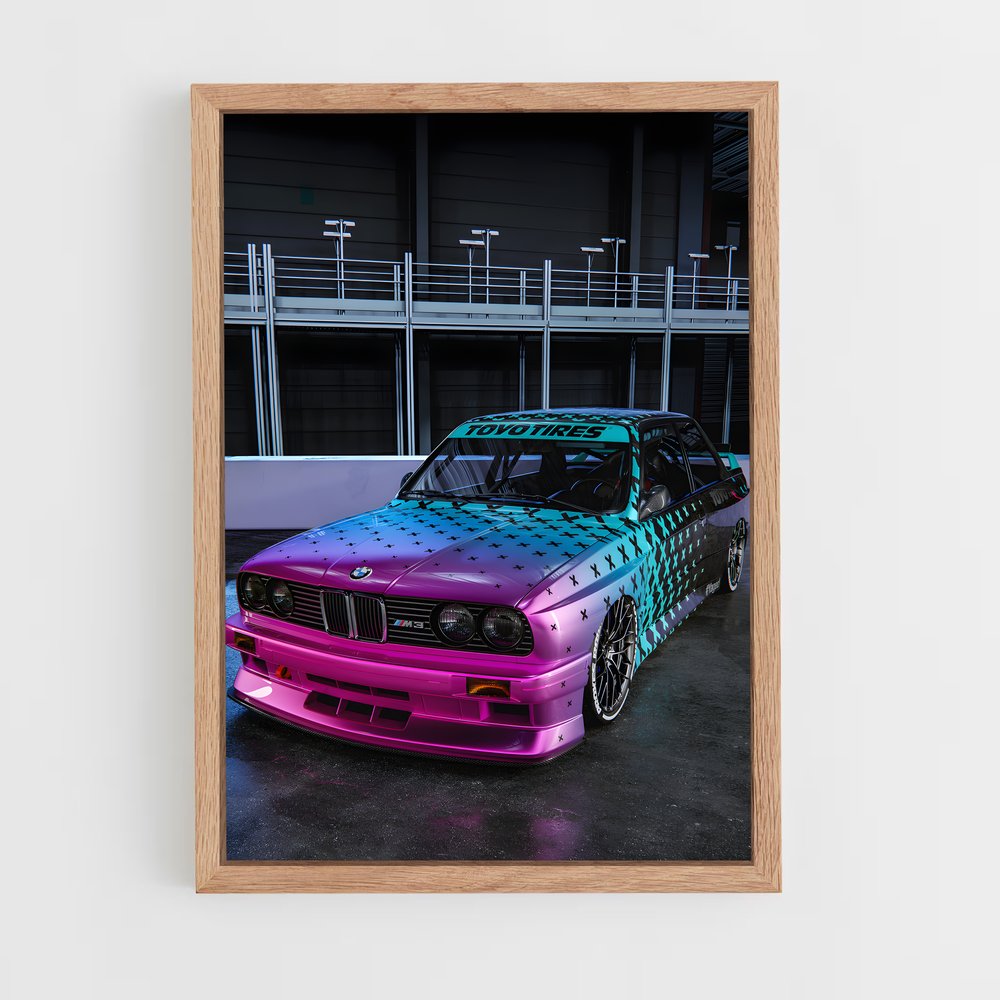 Poster BMW Série 3 (vue 4)