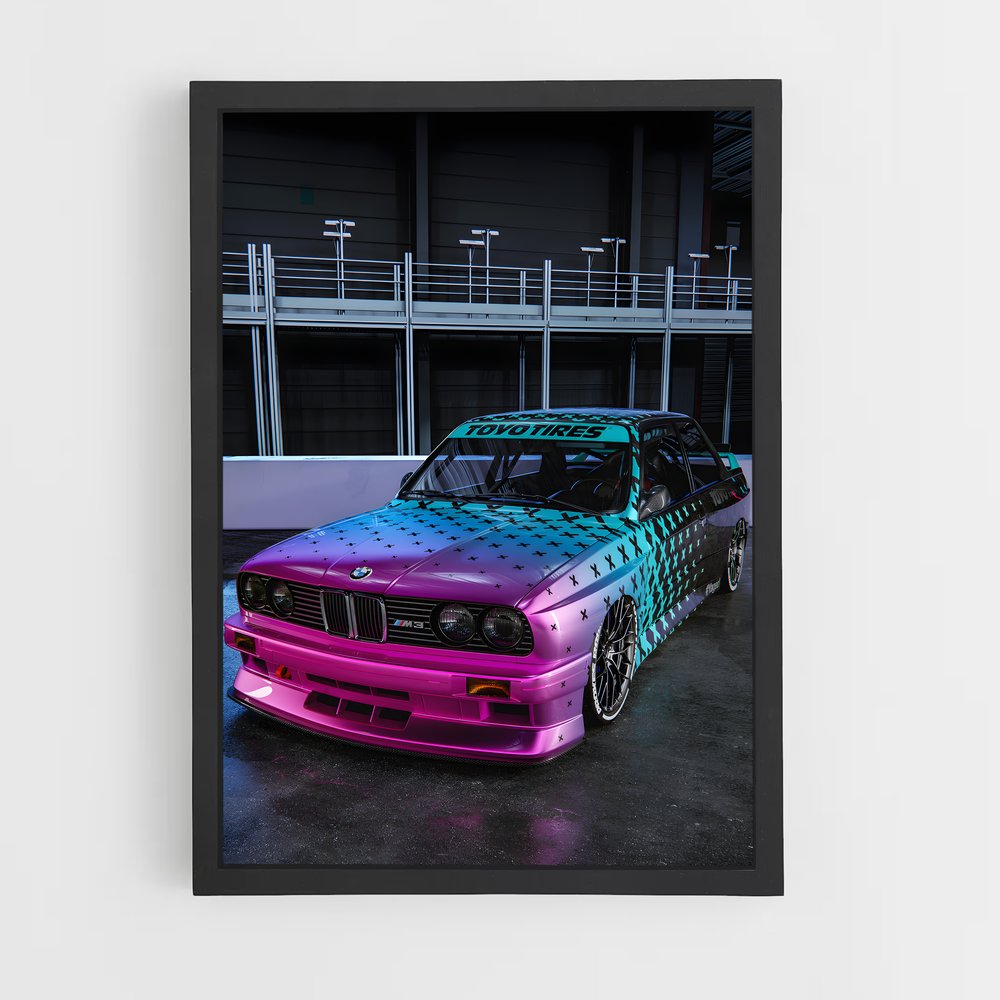 Poster BMW Série 3 (vue 2)