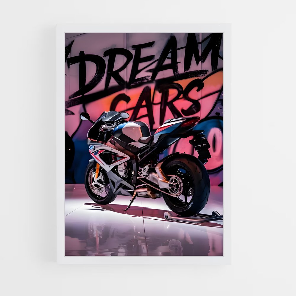 Poster BMW Moto Dream – affiche BMW Motorrad (vue 3)