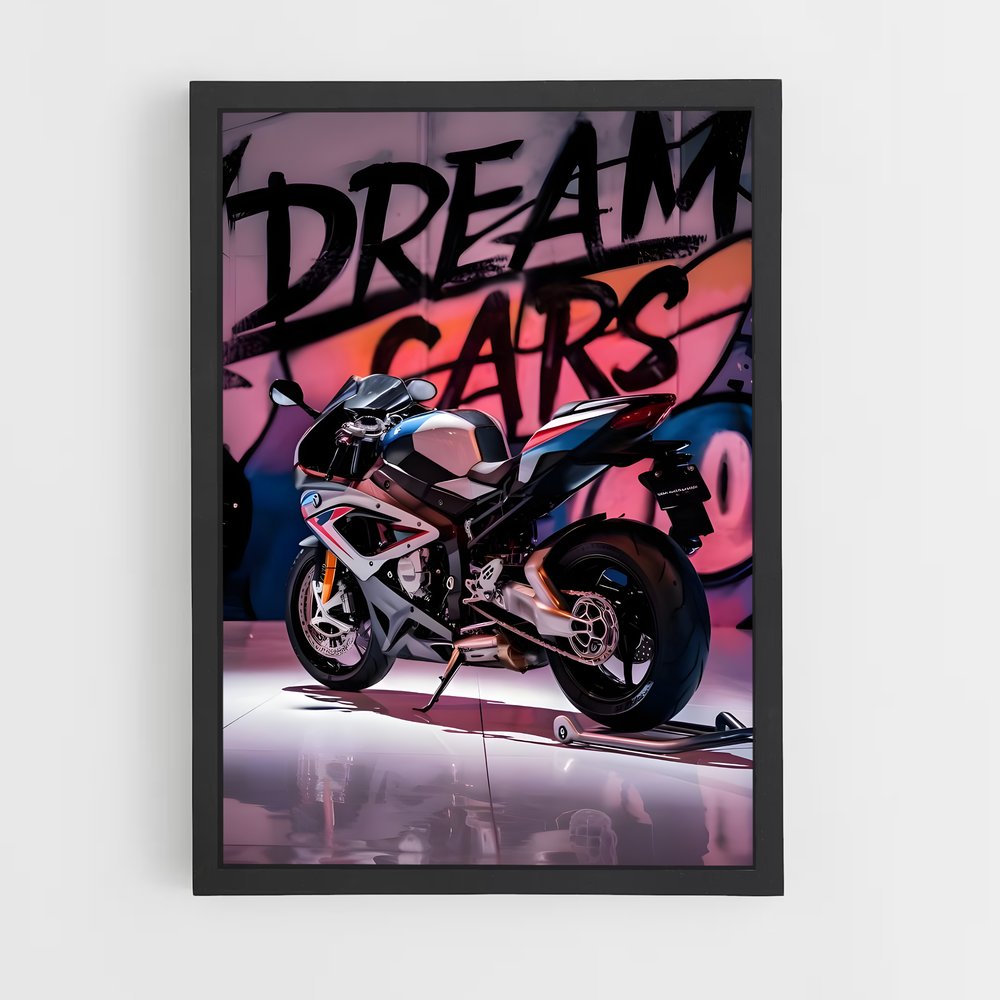 Poster BMW Moto Dream – affiche BMW Motorrad (vue 2)