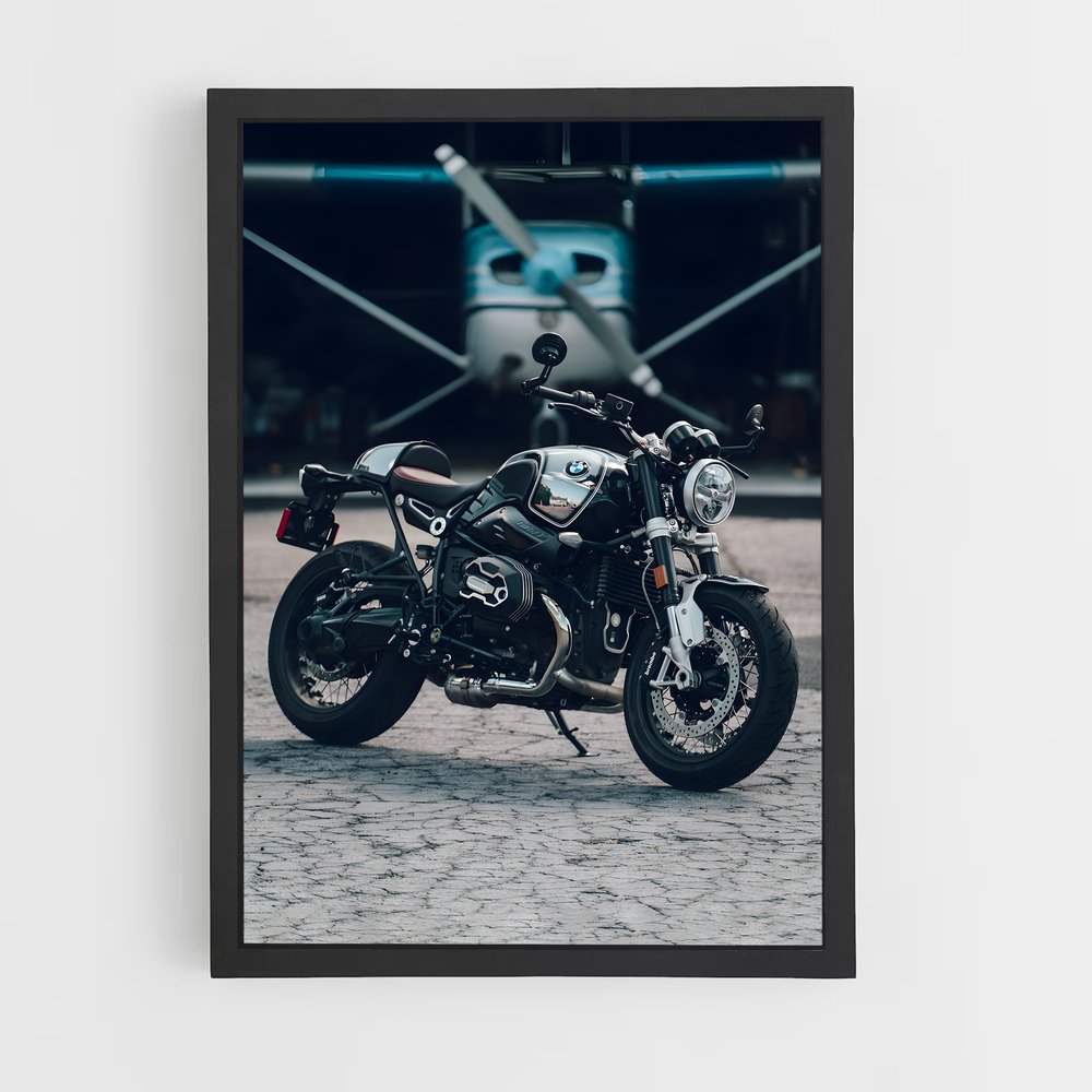 Poster BMW R12 S – affiche BMW Motorrad (vue 2)
