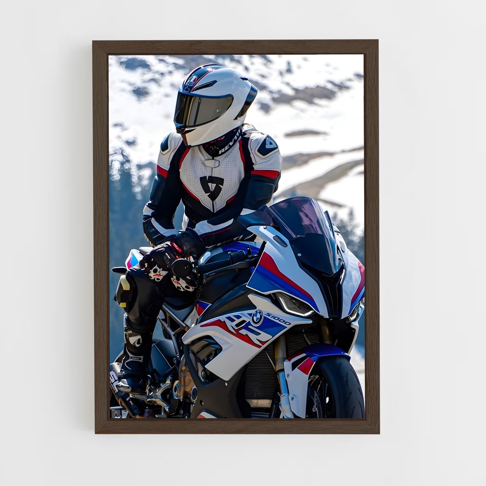Poster BMW Moto Montagne – affiche BMW Motorrad (vue 5)