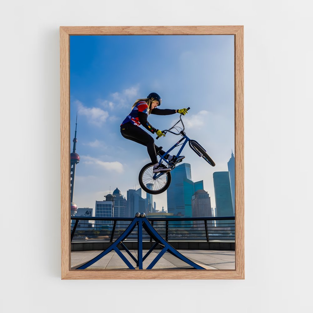Poster BMX Shanghai (vue 4)