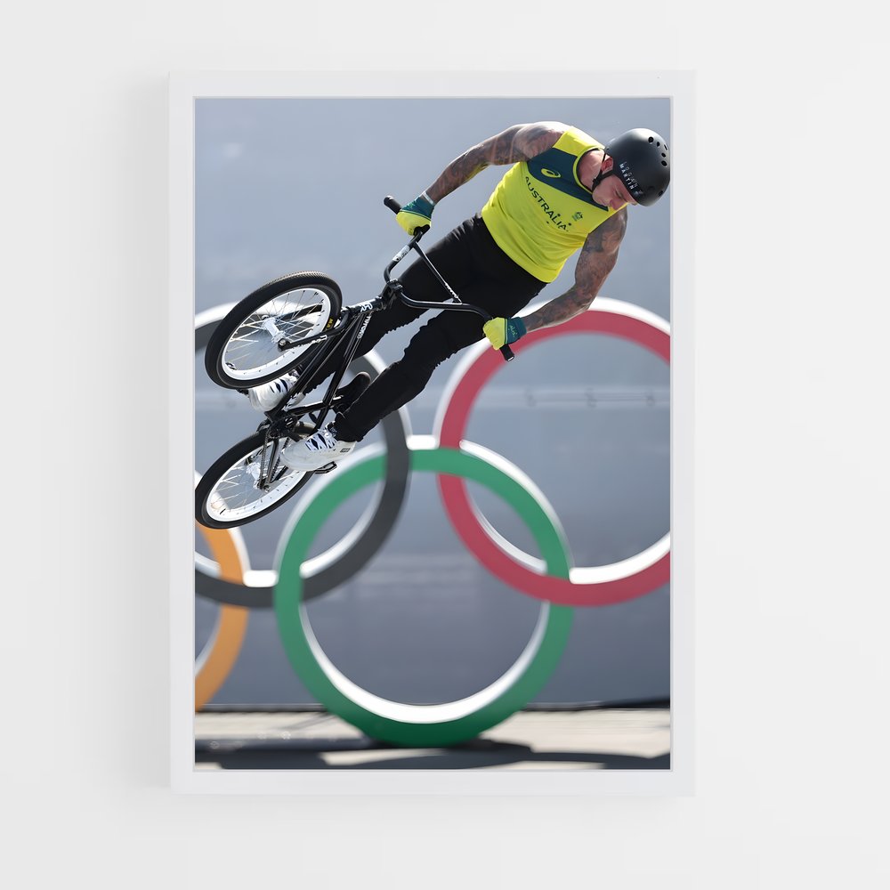 Poster BMX Jeux Olympiques (vue 3)