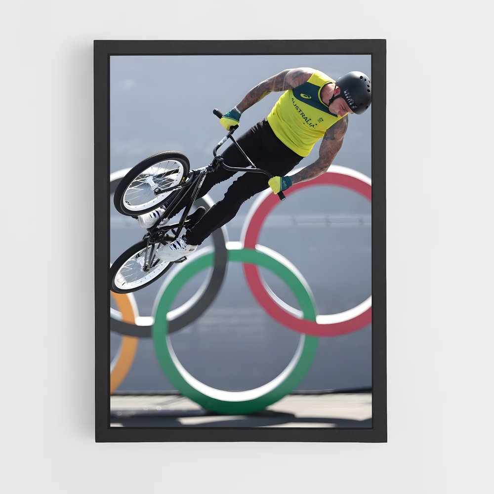Poster BMX Jeux Olympiques (vue 2)