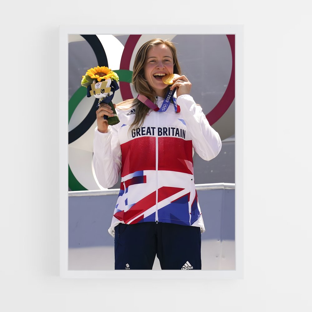 Poster BMX Charlotte Worthington (vue 3)