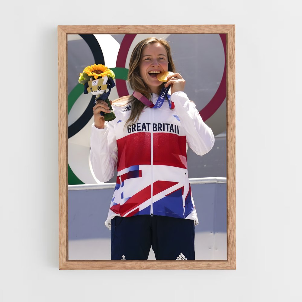 Poster BMX Charlotte Worthington (vue 4)