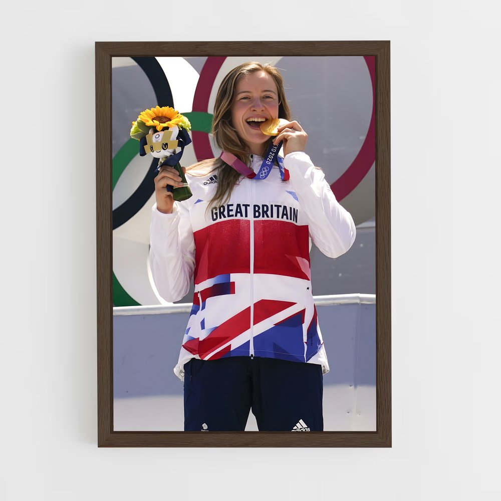 Poster BMX Charlotte Worthington (vue 5)