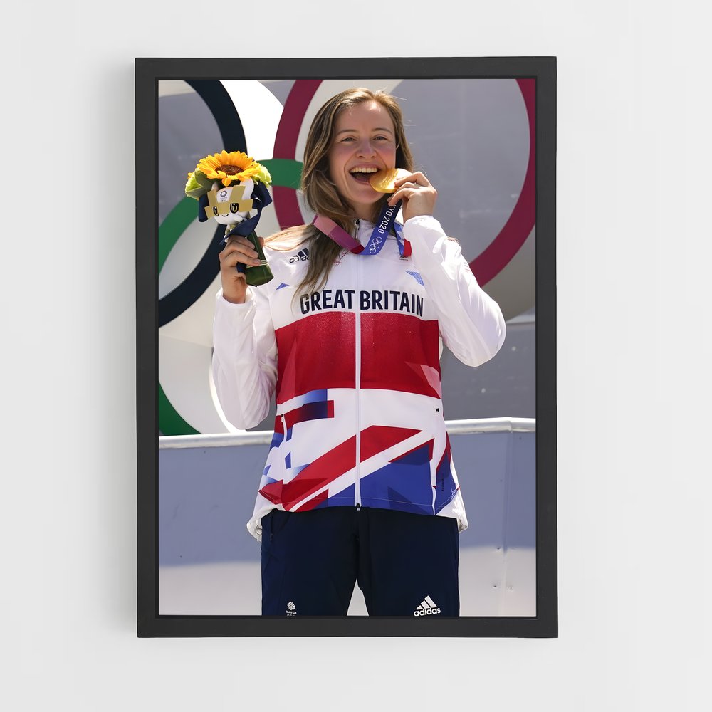 Poster BMX Charlotte Worthington (vue 2)