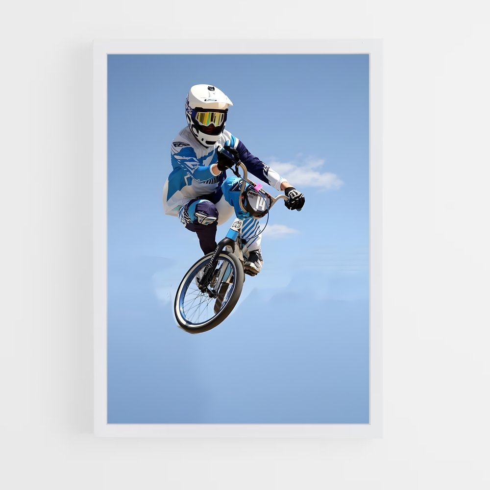 Poster Saut BMX (vue 3)