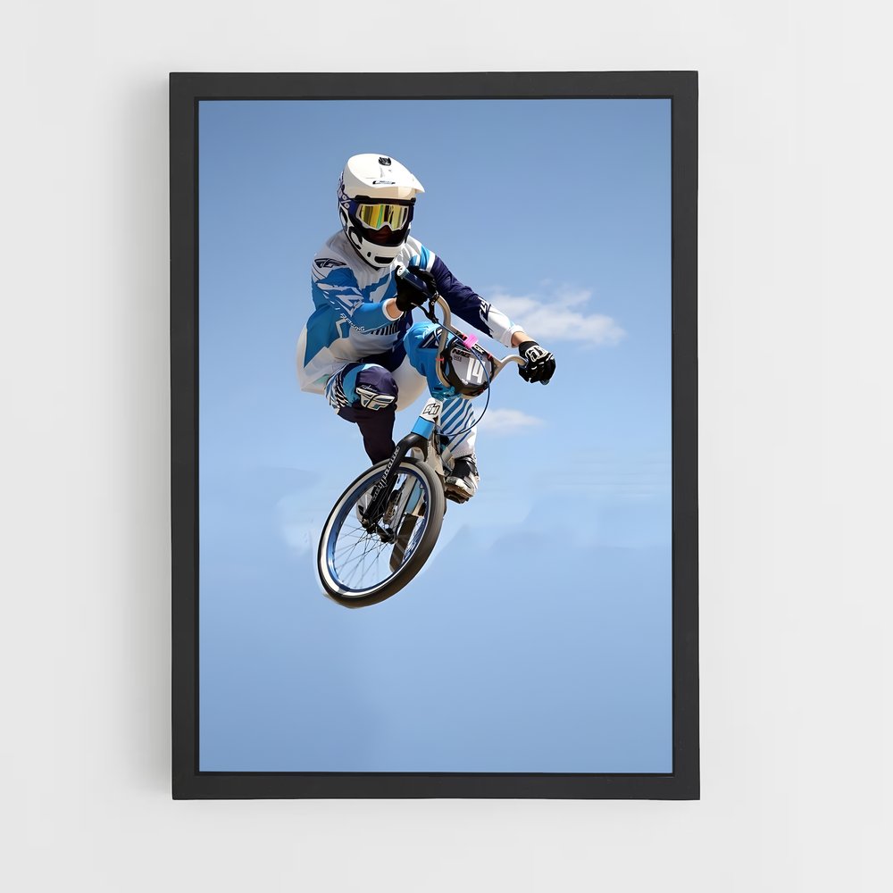 Poster Saut BMX (vue 2)