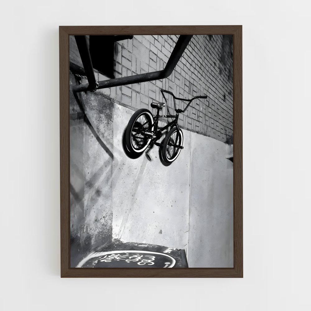 Poster BMX Noir et Blanc (vue 5)