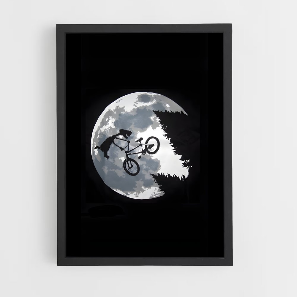 Poster E.T. BMX Lune (vue 2)